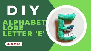 Diy Alphabet Lore Letter E Paper Squishy Diy Paper Squishy