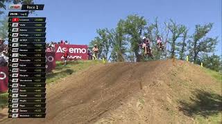 Gate drops on MXGP Race 1! Lucas Coenen with the best start #MXGPFrance
