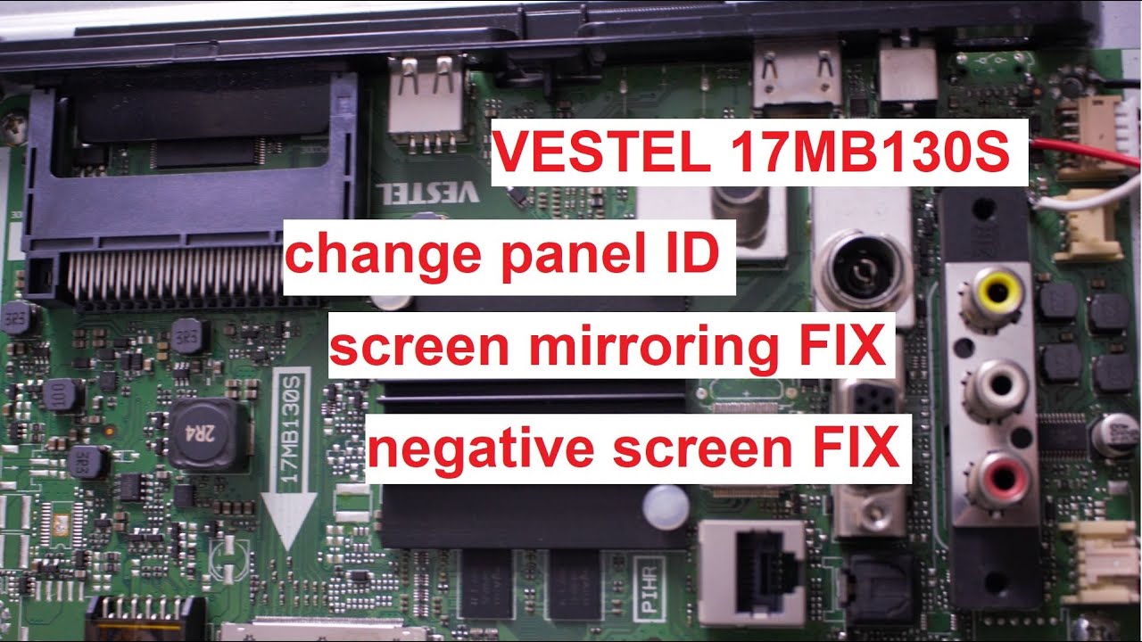 موضوع مهم عن لوحة فيستل lifemaxx lf-50uh316s smart tv BIM vestel 17MB130S