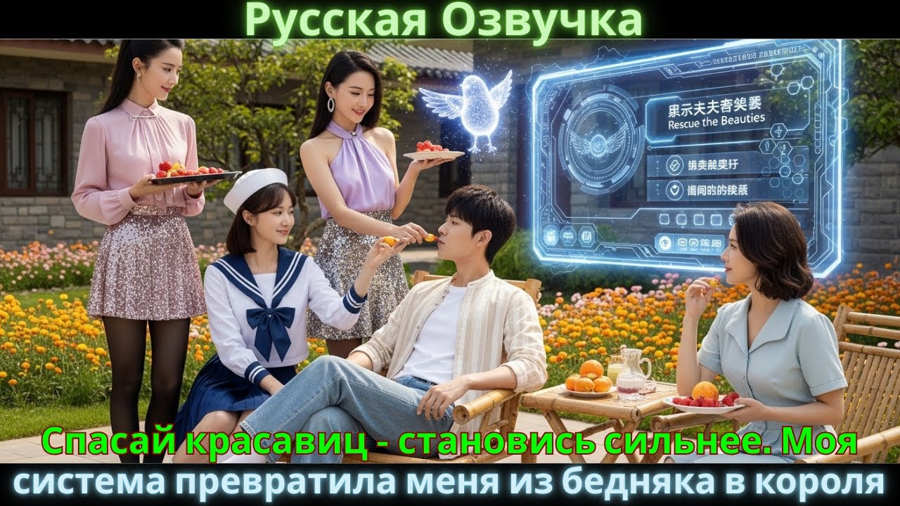 Спасай красавиц - становись сильнее. Моя система превратила меня из бедняка в короля.