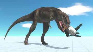 SKINNY TREX vs EVERY UNIT - Animal Revolt Battle Simulator