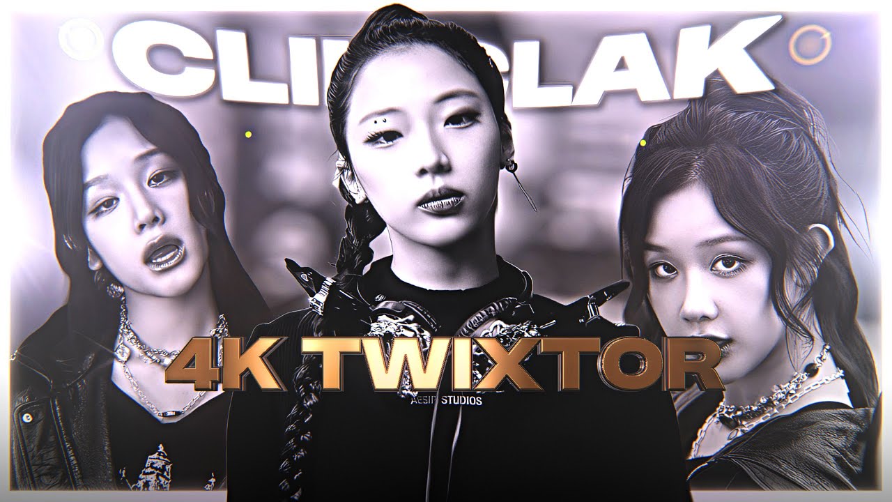 Baby Monster 'CLIK CLAK' M/V 4k twixtor clips for editing - YouTube