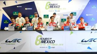 6 Hours of Mexico - Qualifying Press Conference