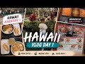 🌺 HAWAII VLOG DAY 1 | Waikiki Beach, Royal Hawaiian Center & Marugame Udon! 🌴