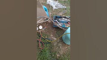 aircon condenser leak test d155 bulldozer