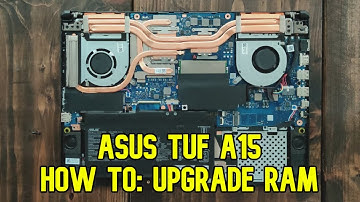 How to: Upgrade RAM on ASUS TUF A15