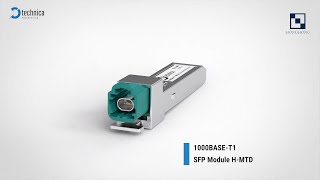 【Technica】 1000BASE-T1 SFP Module H-MTD產品介紹