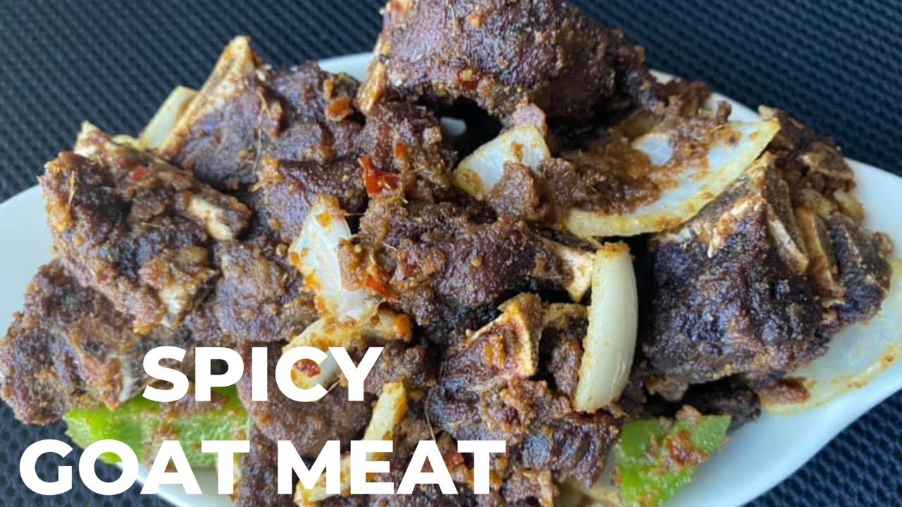 How to Make Theedee’s Spicy Fried Goat Meat - YouTube