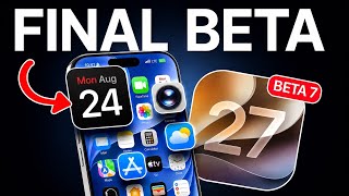 iOS 27 Beta 7 is Out - The FINAL BETA!