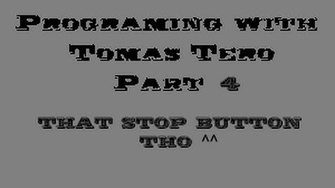 My java Game/Menu part 4 [that stop button tho ^^]