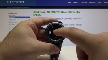 How to Adjust Display Intensity in SAMSUNG Gear S3 Frontier - Choose Brightness Level