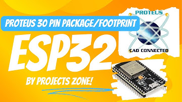 PROTEUS TUTORIAL: ESP32 Package Footprint Tutorial in Proteus (2025 Updated)