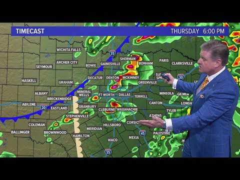 Dfw Weather: Severe Storms Possible On Thursday