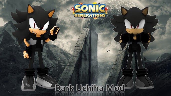 Sonic Generations Mod Part 116_ Sonic with Shadow Shoes Mod 