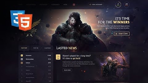 L2 Eagle Game Website Template