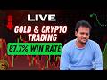 Crypto live trading | Gold live trading | Btc live | Live trading #Btc #Btclive #Cryptolive # gold
