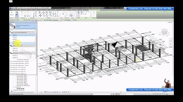 Revit kết cấu - Lương trainer-bài 6 Dựng MBKC Tầng 2
