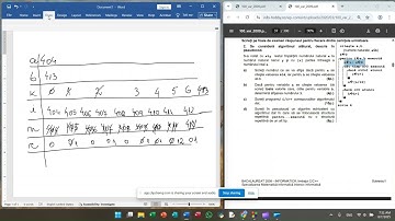 Bacalaureat Informatica | Pseudocod + C++ | Structuri repetitive