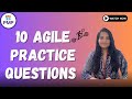 🎯 PMP AGILE QUESTIONS SOLVED! | Ace Your Exam 2025 | Real Practice Questions #pmpl #agile #practice