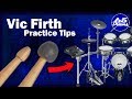 Vic Firth Universal Practice Tips With Electronic Drums?