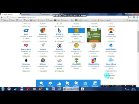 как зарабатывать криптовалюту на сайте EOBOT и как купить облако