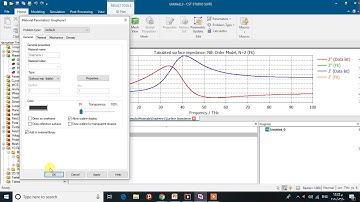 How to add Graphene Material to the CST