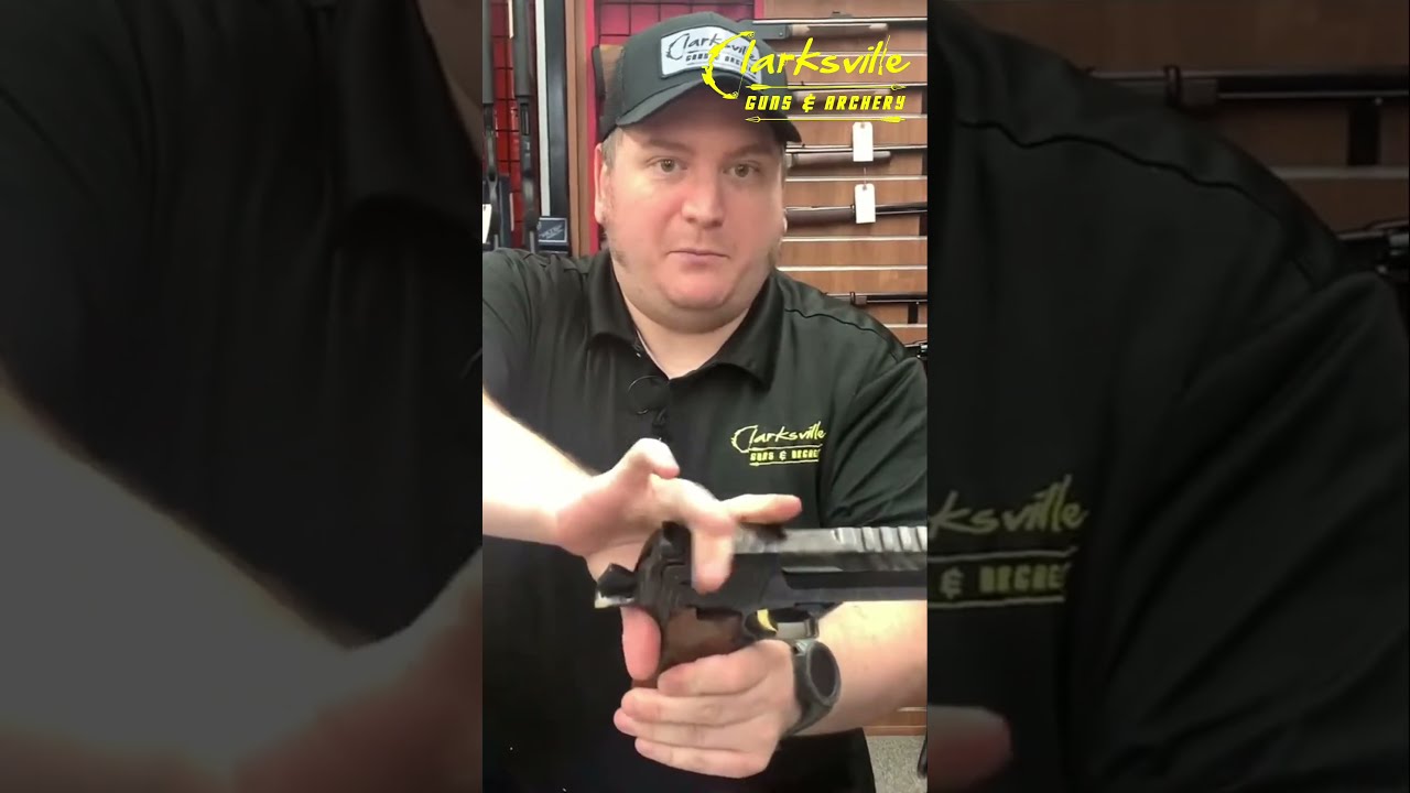 Desert Eagle 50AE Firearm Recoil