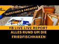 Facebook Live Report zum Thema "Alles rund um die Friedfischhaken"