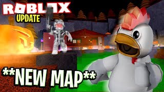 A BRAND NEW FLEE THE FACILITY MAP !! - Roblox Halloween Update