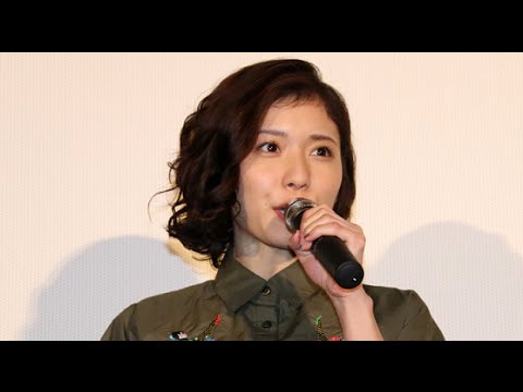 松岡茉優 アニメ「聲の形（こえのかたち）」完成披露舞台あいさつ
