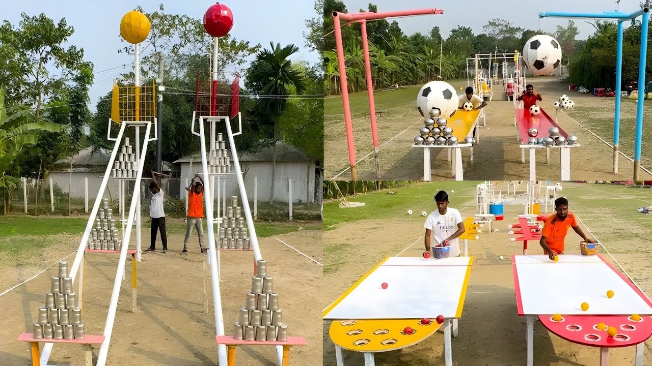 Ultimate Football Fight Balloon Burst Challenge – Who Wins 🤔| Compitition 🔥/ Sahil Challenge 