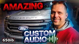 AUDIO &amp; INTERIOR UPGRADES MADE MY FORD F250 SUPER DUTY 6.7L DIESEL AMAZING!