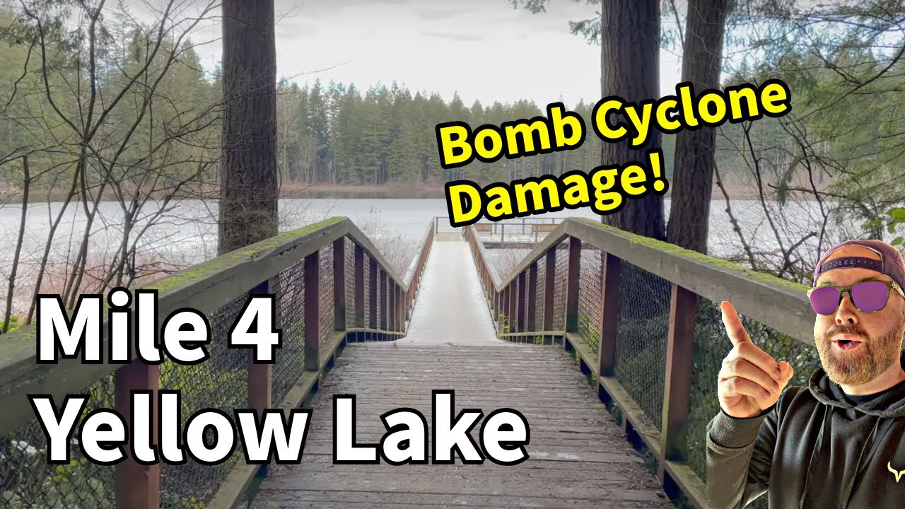 I explored the Yellow Lake Trail After the Bomb Cyclone