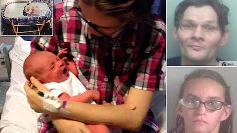Pictured in mother's arms Baby whose parents a bus...