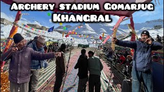 archery stadium gomorjuck stakchay Khangral #archery 