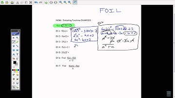 precalculus- evaluating functions NC6