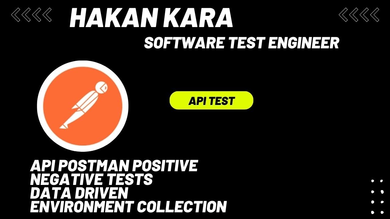 API Postman Positive Negative Tests Data Driven Environment Collection ...