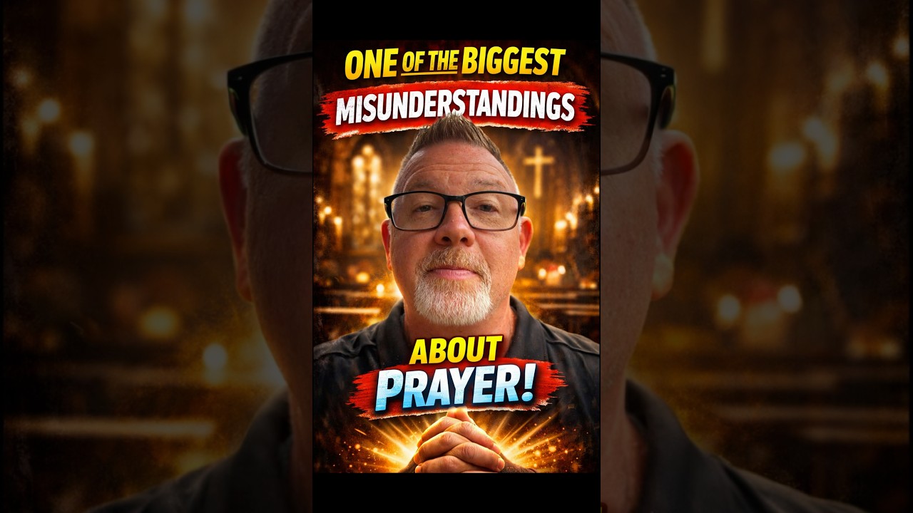 One of the biggest misunderstandings about Prayer ￼