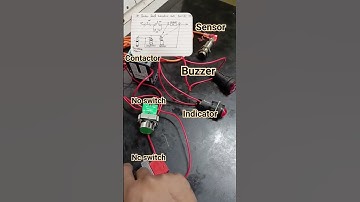 Water level indicator and Buzzer alarm #electrician @VoltSamadhan