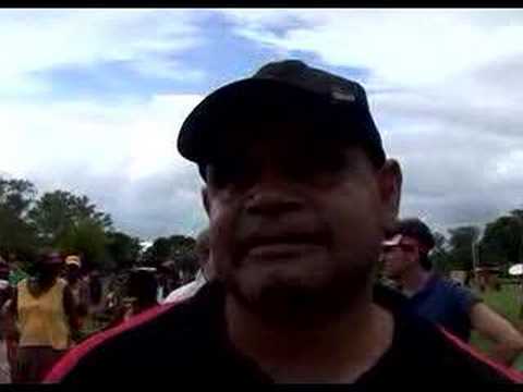 Michael Long at the 2008 Tiwi Grand Final