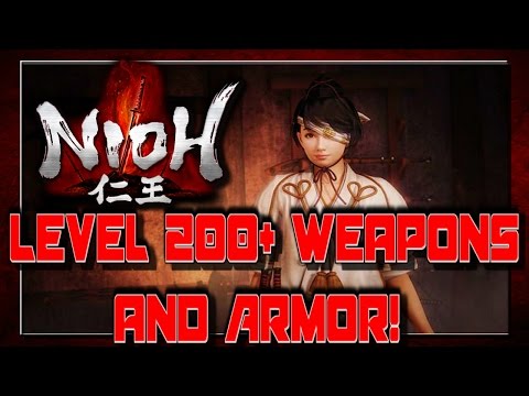 Level 200+ Gear and Gold Stars explained! Nioh Dragon of the North