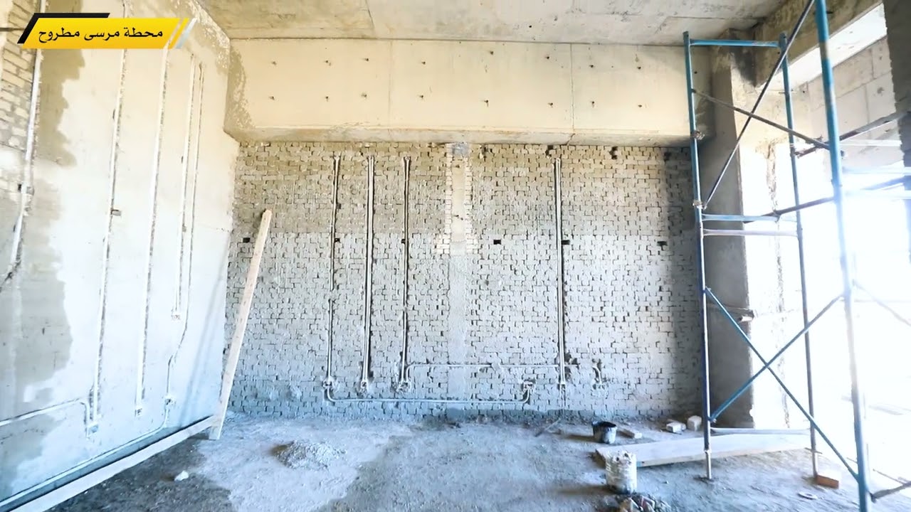 مشروع محطة مطروح  11-2025 Marsa Matroh Station | JV Redcon Concrete Plus