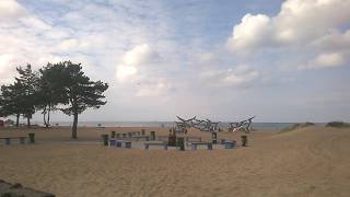 Объезд окрестности на велосипеде по пляжу Ласковый в Солнечном