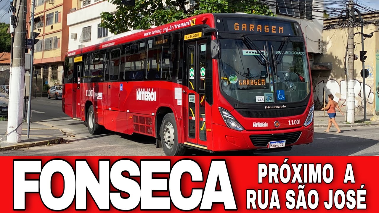Fonseca (Niterói/RJ) [Pt 1] Próxima a Rua São José - Movimentação de Ônibus #31
