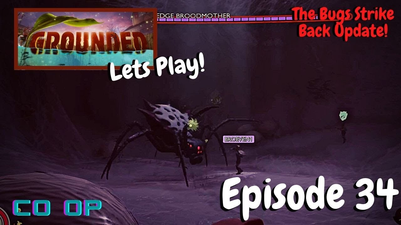 Grounded Gameplay | The Bugs Strike Back! Update | Coop Survival / RPG | Lets Play Episode 34