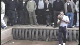1 Campeonato Regional Bolo Pasiego 2001- San Pedro del Romeral