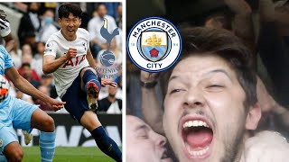 SON HEUNG-MIN (손흥민) SCORES THE WINNER | Tottenham (1) vs Man City (0)