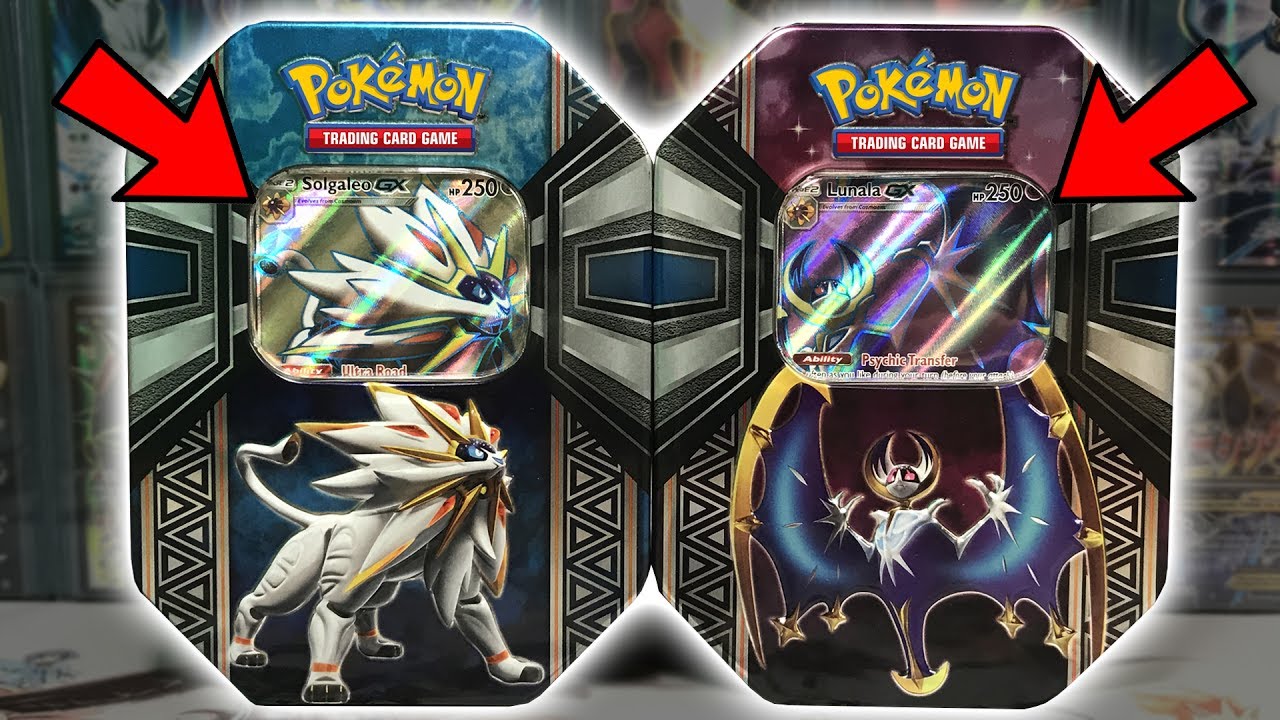 THE ULTIMATE CUSTOM LEGENDS OF ALOLA POKEMON TINS!!