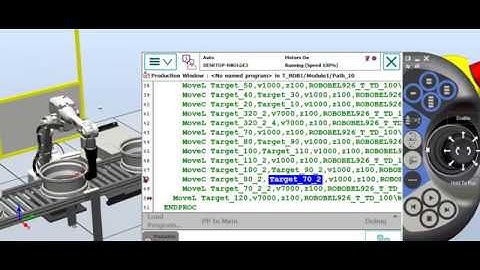 ABB RobotStudio Conveyor Tracking by Tomas Pachciński [PL]