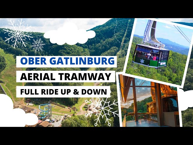 Ober Gatlinburg Aerial Tramway RIDE (4K POV) 